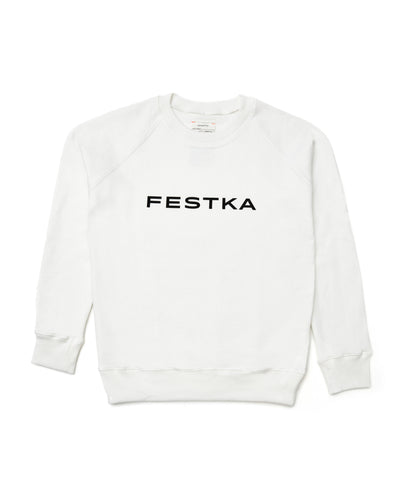 Festka x CHATTY sweatshirt WHITE